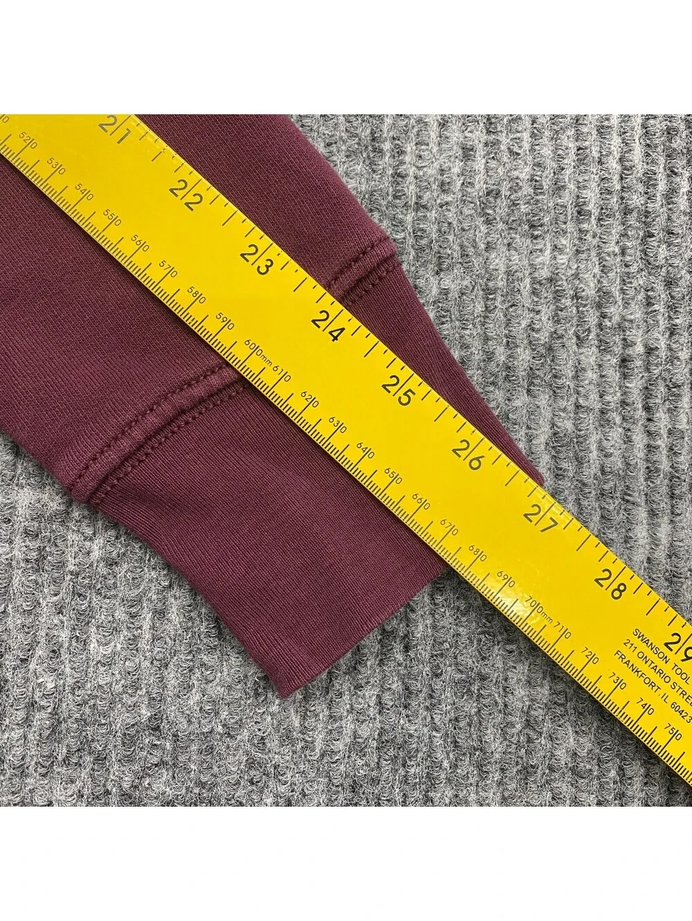 True Religion Full Zip Hoodie Mens S Blue Maroon Colorblock Drawstring Pockets